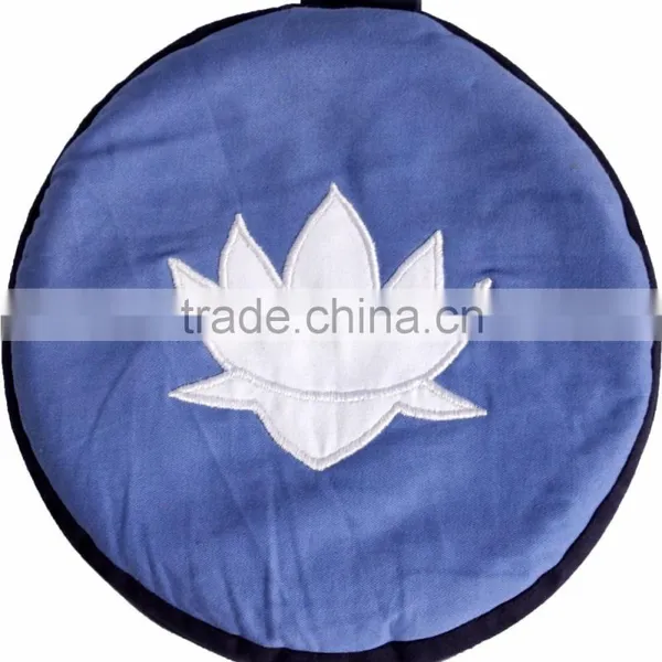 Full Print Turquoise Cresent Meditation Cushion photo-4