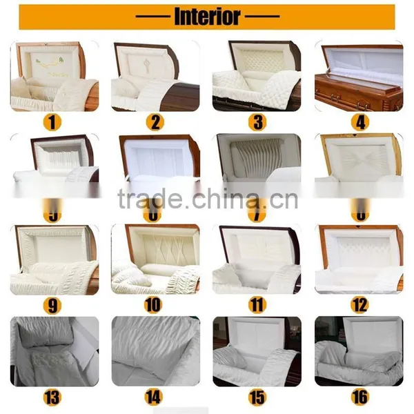 Luxury Cheap Casket Supplier Sell Wood Casket photo-3