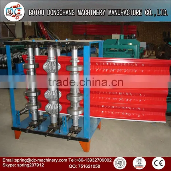 Newest Design High Quality 2015 Curving Roof Panel Roll Forming Machine photo-5