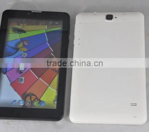 7 Inch 3G Tablet pc Mtk8382 Quad Core 1024x600IPS 1.3ghz 1+8G 0.3+2.0 Camera With GPS/bluetooth/FM photo-2