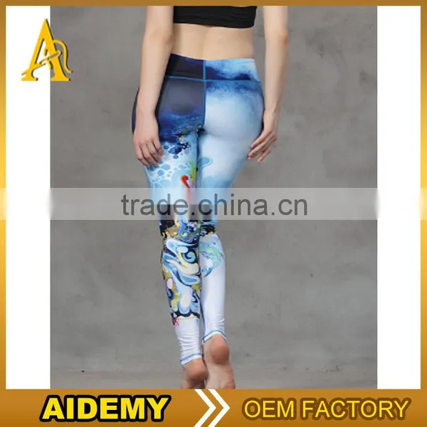 Custorm Ladies Gym Leggins Brand Name for Women Sport Legging photo-4