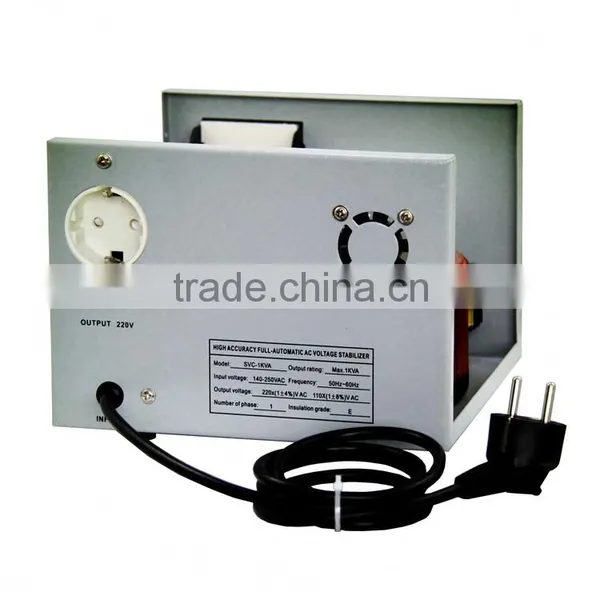ME-SVC-1KVA Single Phase Full Power Automatic Voltage Stabilizer,servo Motor Stabilizer150-250V/140-250V photo-2
