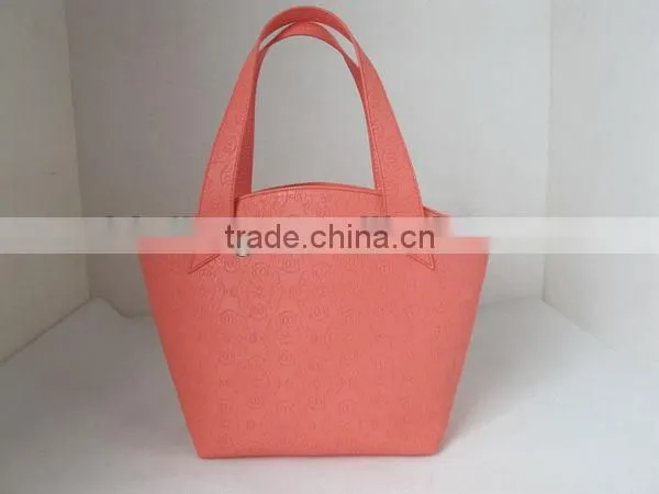 Spring Bright Tote Bag Teenagers Embossing Tote Bags photo-2