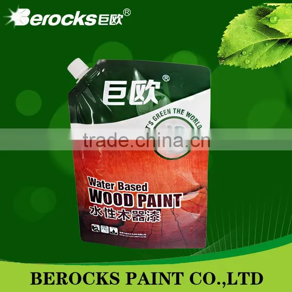 Water Based Wood Paint White Color photo-2