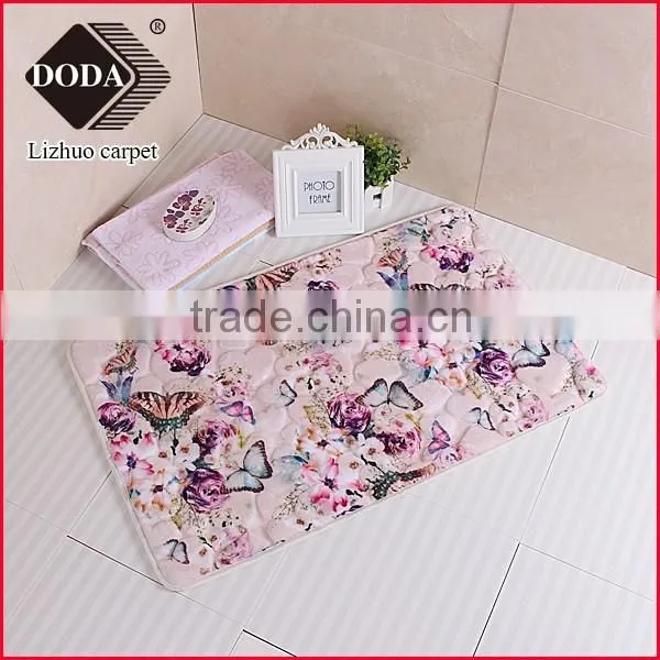 2016 New Design Polyester Anti Slip Bathmat Livingroom Carpet Prayer Rugs photo-4