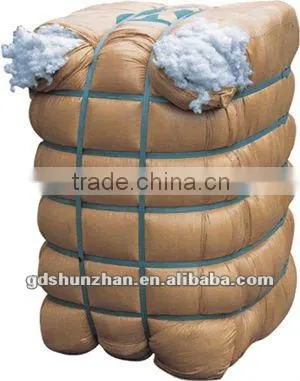 Raw Cotton, Polyester Fibre