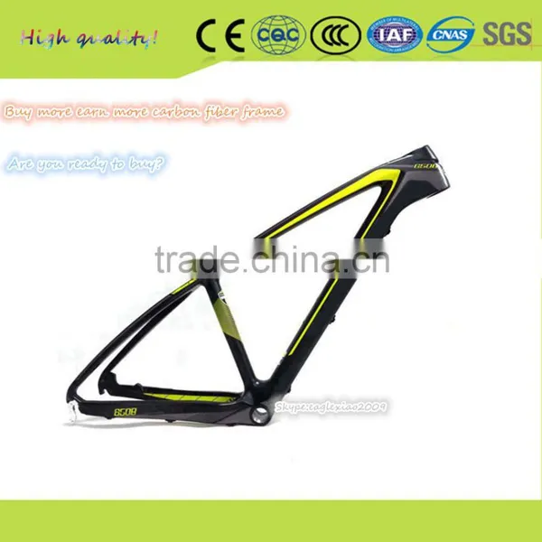 High Quality Spring Men Women Bicycle Frame Carbon Fiber With Glasses Free Provide USB Light photo-3