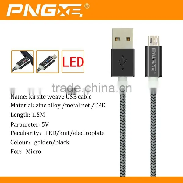 PNGXE High Quality Fast Charging Micro Usb Cable for Iphone 6 Charger Cable With Usb Led Light Magnetic Usb Cable photo-6