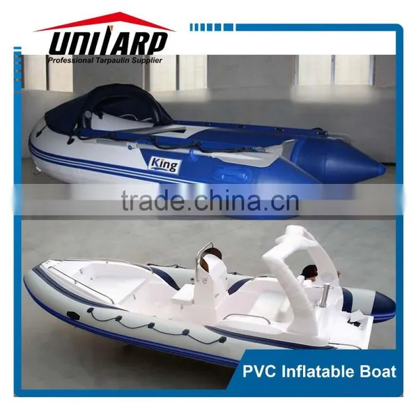 China Rib Fiberglass Hull PVC Inflatable Boat photo-6