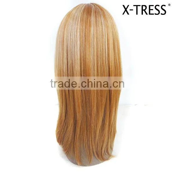 16inch 125g Machine Made HILIGHT Piano Mix Long 30 613 Most Popular Super Quality Mixed Synthetic High Tempreture Fibre BOB Wig photo-4