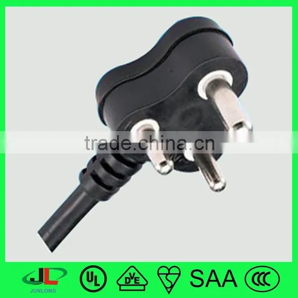 India 3 Pin ac Plug Flat Electrical Power Extension Cord With C13 Connector photo-6