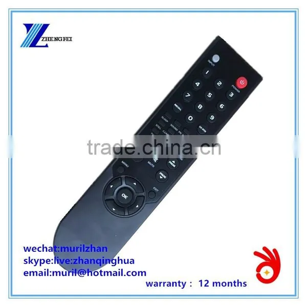 ZF Black+Gray 38 Keys SEMP TV Remote Control Same Mold as Skyworth Controller With 2*AAA Battery
