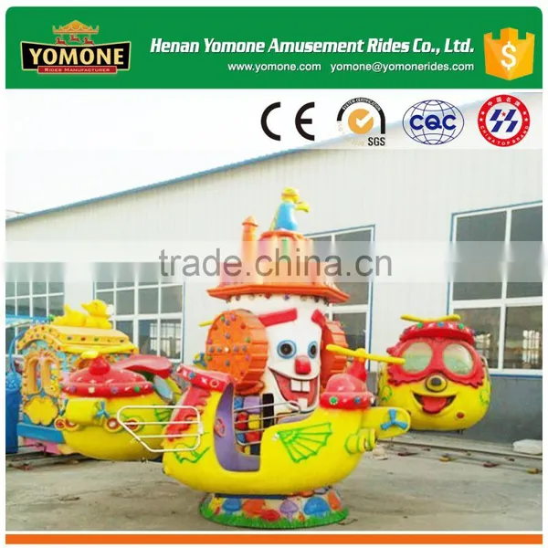 Cute and Funny Amusement Park Rides Self Control Big Eye Airplane for Kids Game photo-3