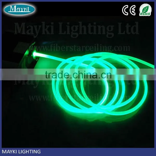Plastic Solid Core Side Glow Optical Fiber Cable for Swimming Pool Lighting With a Cheap Price photo-4