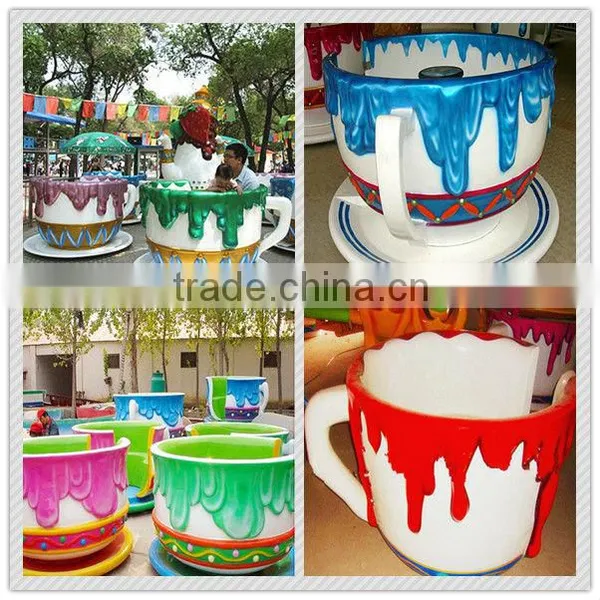 Outdoor Hot Amusement Coffee Cup Rides, Rotary Coffee Cup Rides photo-2