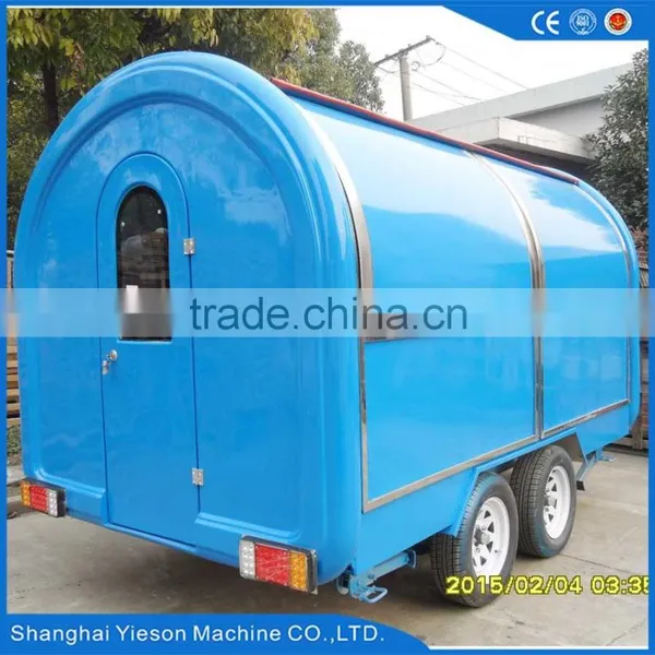 Small or Big Wheels Fast Food Carts Kiosk/food Selling Car/food Street Kiosk for Salefood Truck photo-4