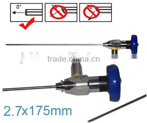 Optics Stainless Sinuscope With Storz Stryker Olympus Wolf Connector 2.7*175mm photo-2
