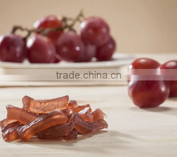 Delicious Konjac Dried Snack With Grapes Apple Organe and Strawberry Flavor photo-3