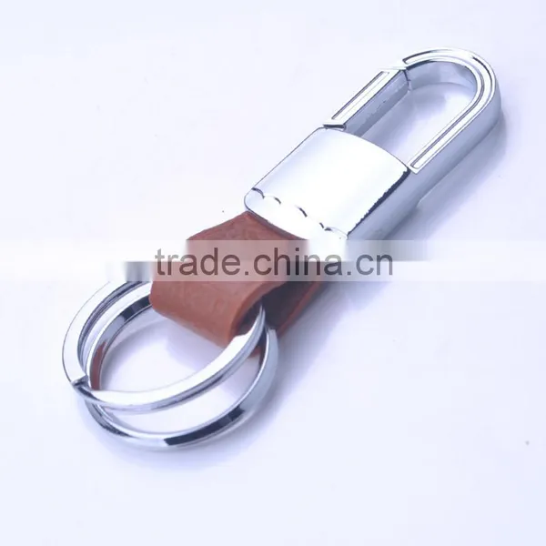 Promotional Metal Key Chains/Leather PU Key Chains/ Cheap Metal Key Chains From China photo-2