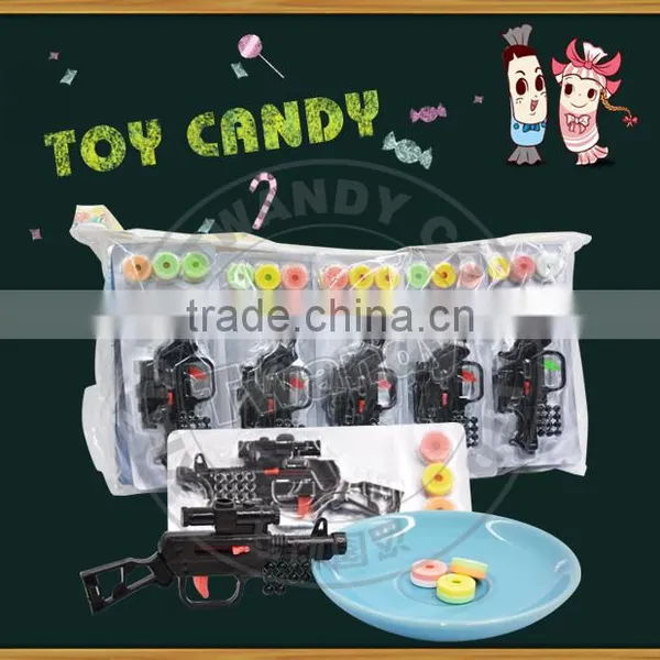 Funny Toy Gun With Whistle Candy