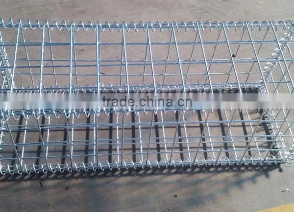 4.5mm Galfan Wire Gabion Baskets/gabion stone cage boxes,galvanized weld gabion mesh