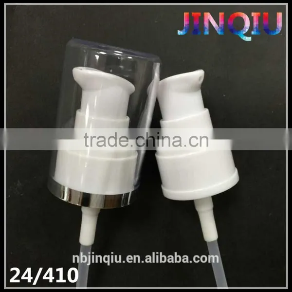 24/410 Cream Pump Dispenser With AS Transparent Cap photo-5