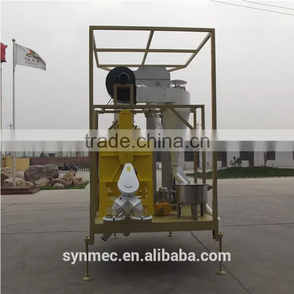 Combined Seed Processing Machine With Rotary Seed Cleaner and Seed Treater photo-6