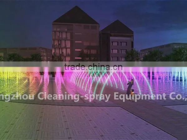 Laminar Jumping Jets Water Fountain With Led Light photo-3