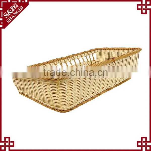 Amazing Hollow Handwoven Bread Dessert Display Easter Baskets Wholesale photo-4