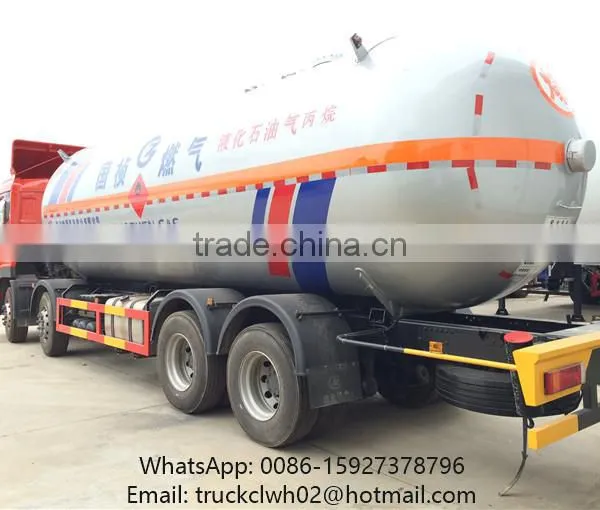CLW New 15t LPG Tanker Truck in Oman photo-2