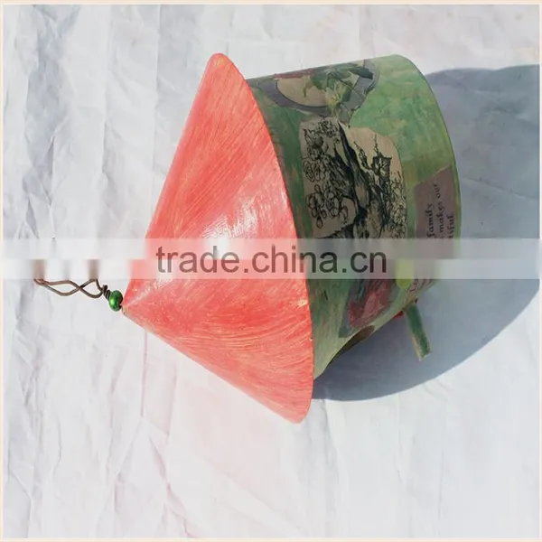 Customized Small Hanging Manufacturer Decorated Eco-friendly Wooden Bird House photo-5