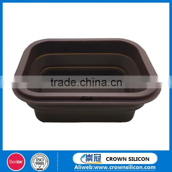 Collapsible Silicone Pet Feeding Bowl photo-2