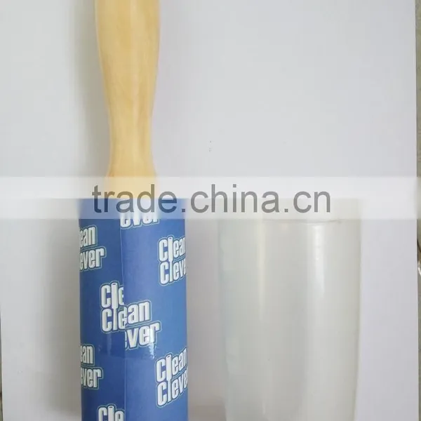 Wooden Handle Lint Remover Roller With 60sheets Roll photo-3