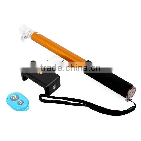Folding Wired Wholesale Bluetooth Selfie Stick With Zoom, Selfie Stick Bluetooth , Selfie Stick Monopod photo-2