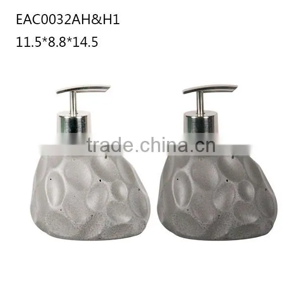 2015 Hot Sale Classic Poly Stone Resin Bathroom Accessory Set/ Bathroom Set photo-3