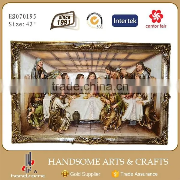 16 Inch Resin Home Decoration Statue Last Supper Religious Craft photo-5