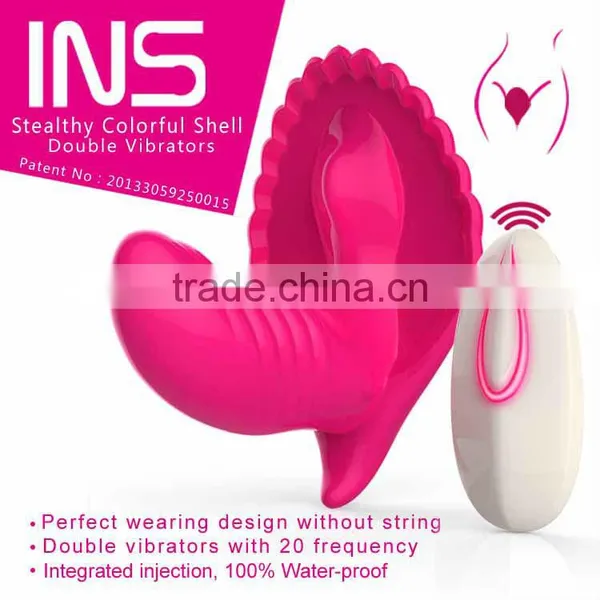 Stealthy Colorful Shell Double Vibrators photo-2