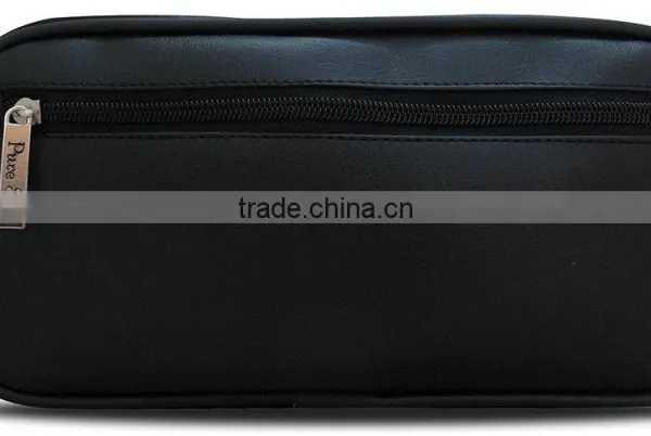 2017 Best Saling Large Capacity Travel Leather Men Toiletry Bag photo-2