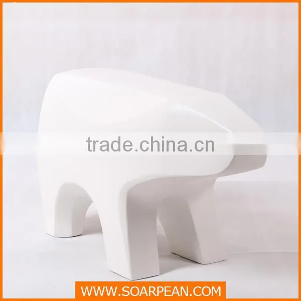 Children Furniture Modern Chairs Fiberglass Bear Chair photo-3