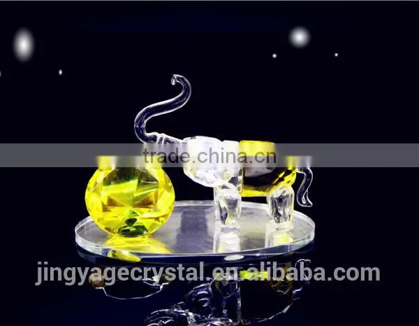 Wedding Gifts Souvenirs,customized Wedding Favor Spoon, Personalized Engrave Crystal Elephant Model Gift photo-2