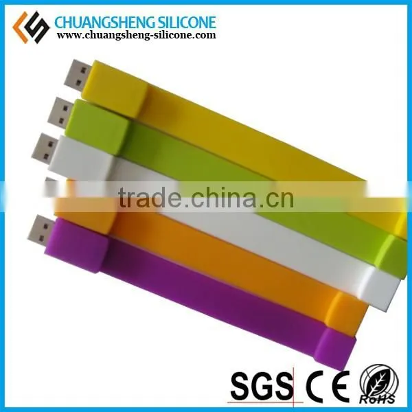 Cheap Usb Silicone Wristband Wholesale