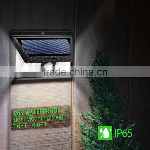 YIFAN Outdoor Light PIR Motion Sensor Outdoor Solar Light 24pcs Led Solar Security Light photo-4