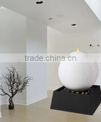 60cm Ball Water Fountain and Square Base photo-4