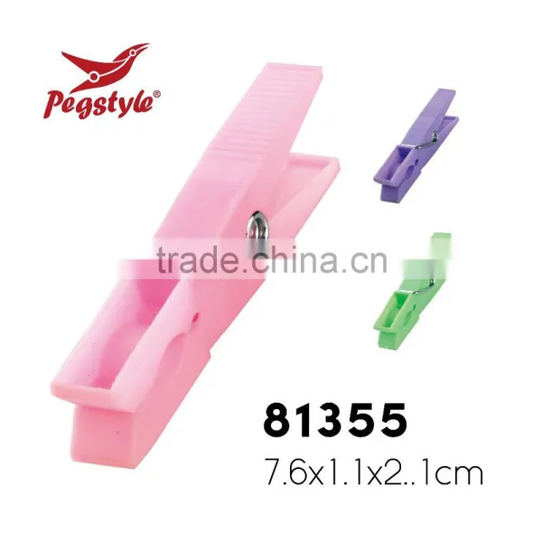 Multifunctional Plastik Stainless Steel Spring Plastic Clothes Peg photo-2