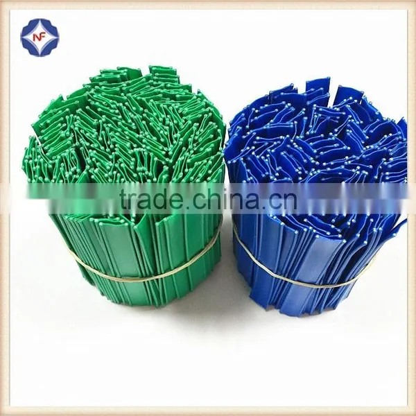 High Quality Double Wire Plastic Twist Ties for Bread Bags photo-3