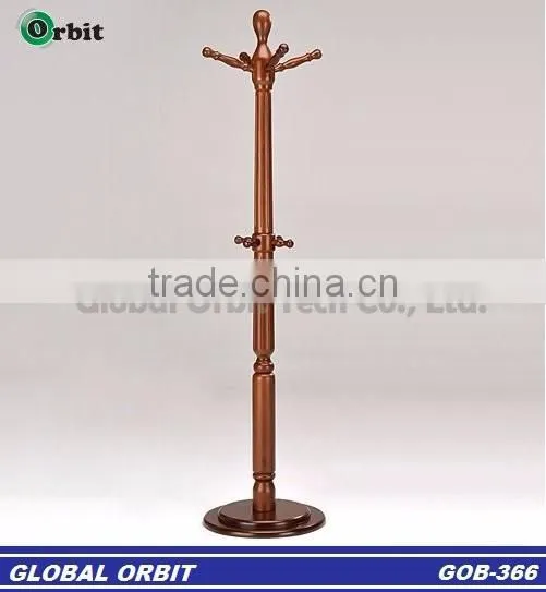 Wooden Tree Standing Coat Rack photo-3
