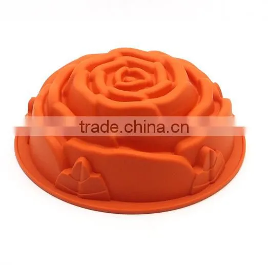 10133ose Shape Silicone Cake Mold photo-4