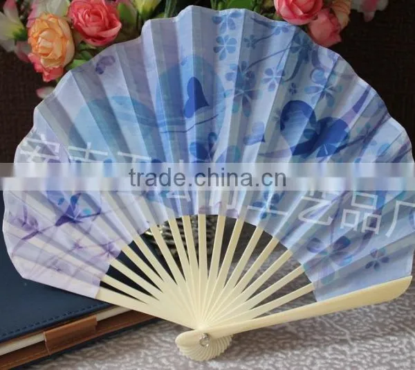 Bamboo Foldable Fan Wholesale photo-3