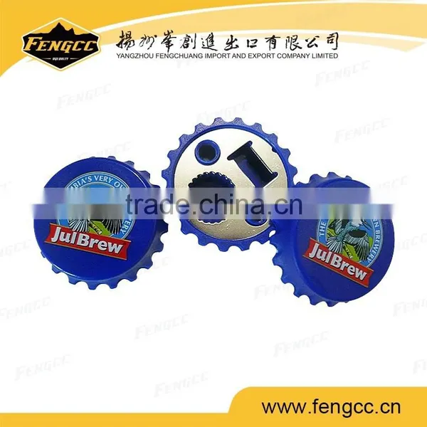 Promotion Round Beer Bottle Cap Shaped Magnet Bottle Opener for Beer Bottle photo-4