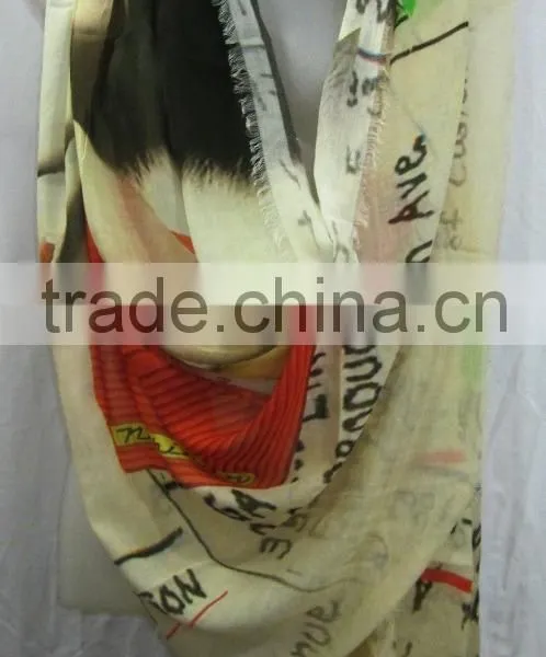 Modal Digital Printed Shawls photo-3